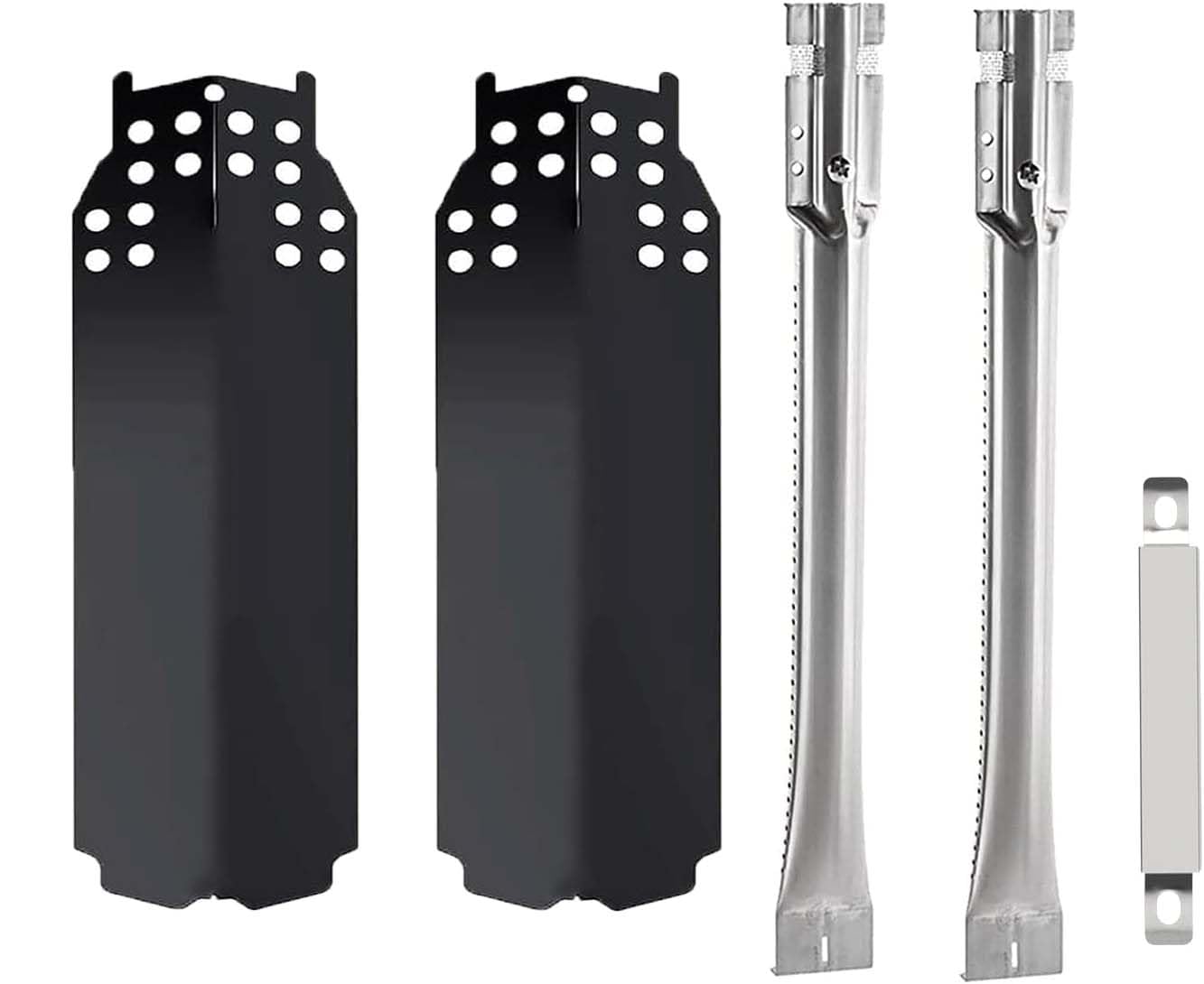 Grill Parts for Charbroil Classic 280 2 Burner 463613717 463647018 463672717 463672817 G215-0203-W1 G320-0200-W1A,Heat Plates/Grill Burner/Carryover Tube for Charbroil Classic Grill Parts