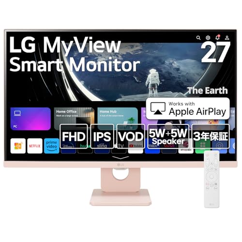 その他 LG MyView Smart Monitor 27SR50F Amazon.com: LG 27SR50F-W Smart Monitor 27-Inch FHD