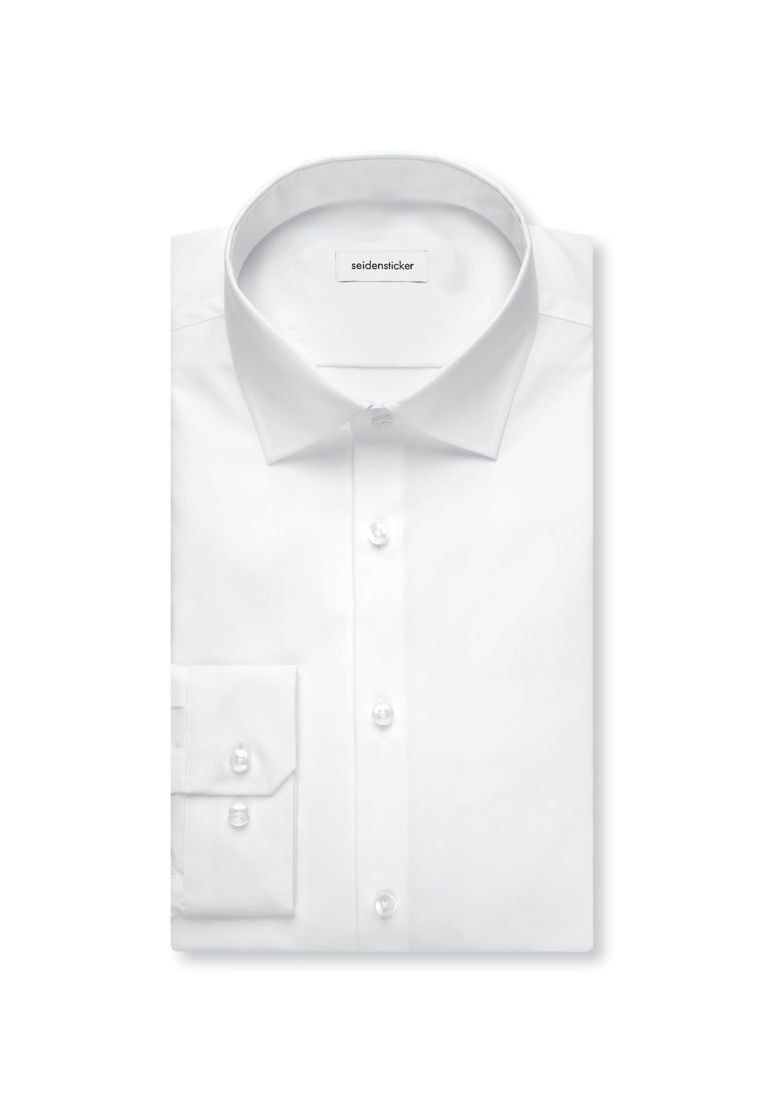 Seidensticker Men's Business Shirt - Slim fit - Non-Iron - Kent Collar - Long Sleeve - 100% Cotton