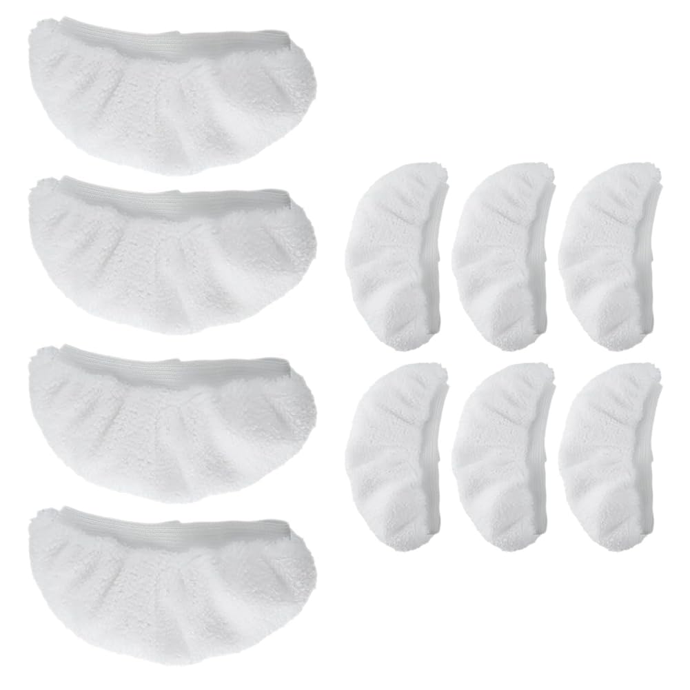 CTRLZS Handheld Steam Cleaner 10 PCS Accessories, Steam Shot Attachments, Universal Reusable Steam Mop Pads