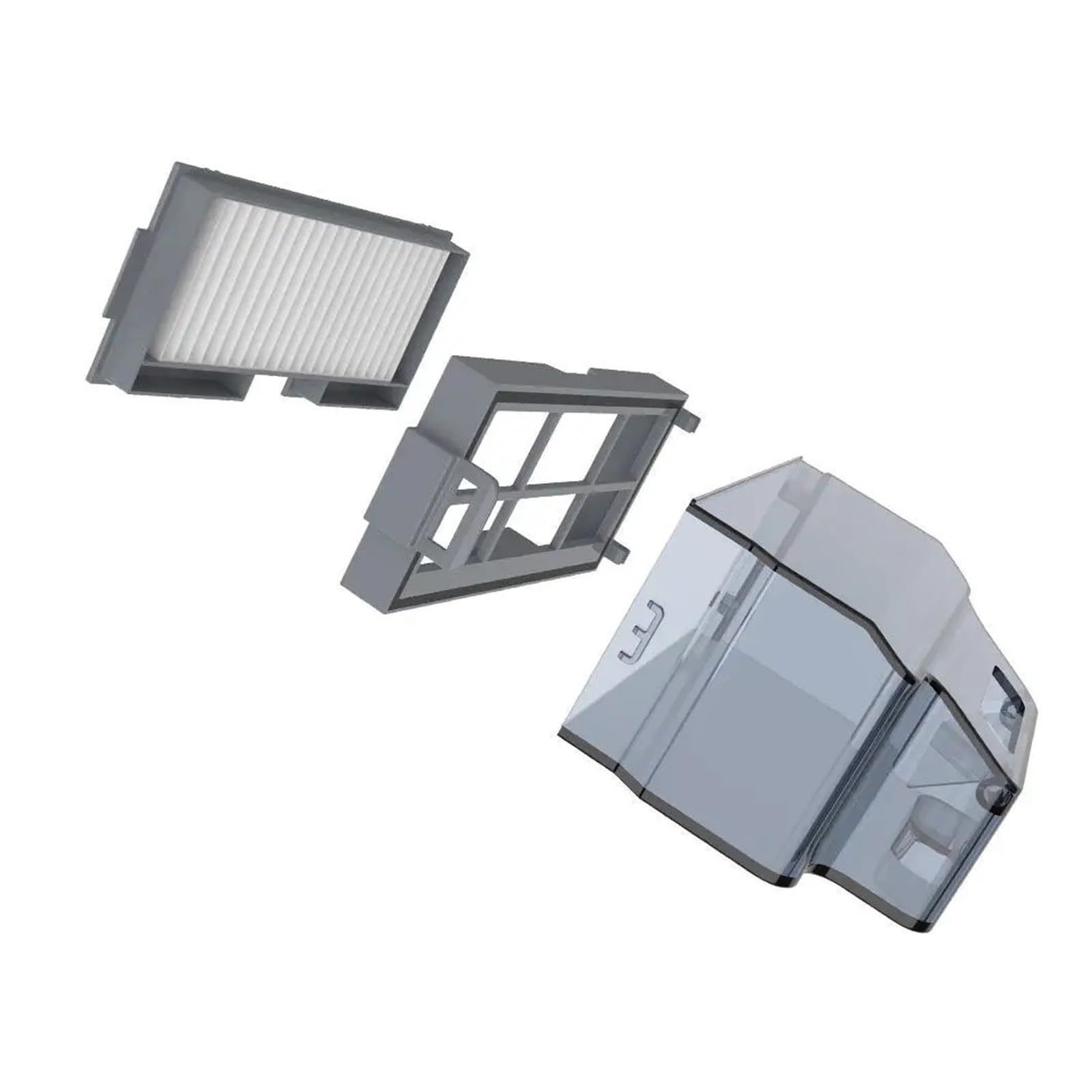 Compatible for Lefant M210/M213/M210B M210Pro，for OKP K2 Series，Dustbin (Dust Box)，Robot Vacuum Cleaner Maintenance Parts(M210B M213)