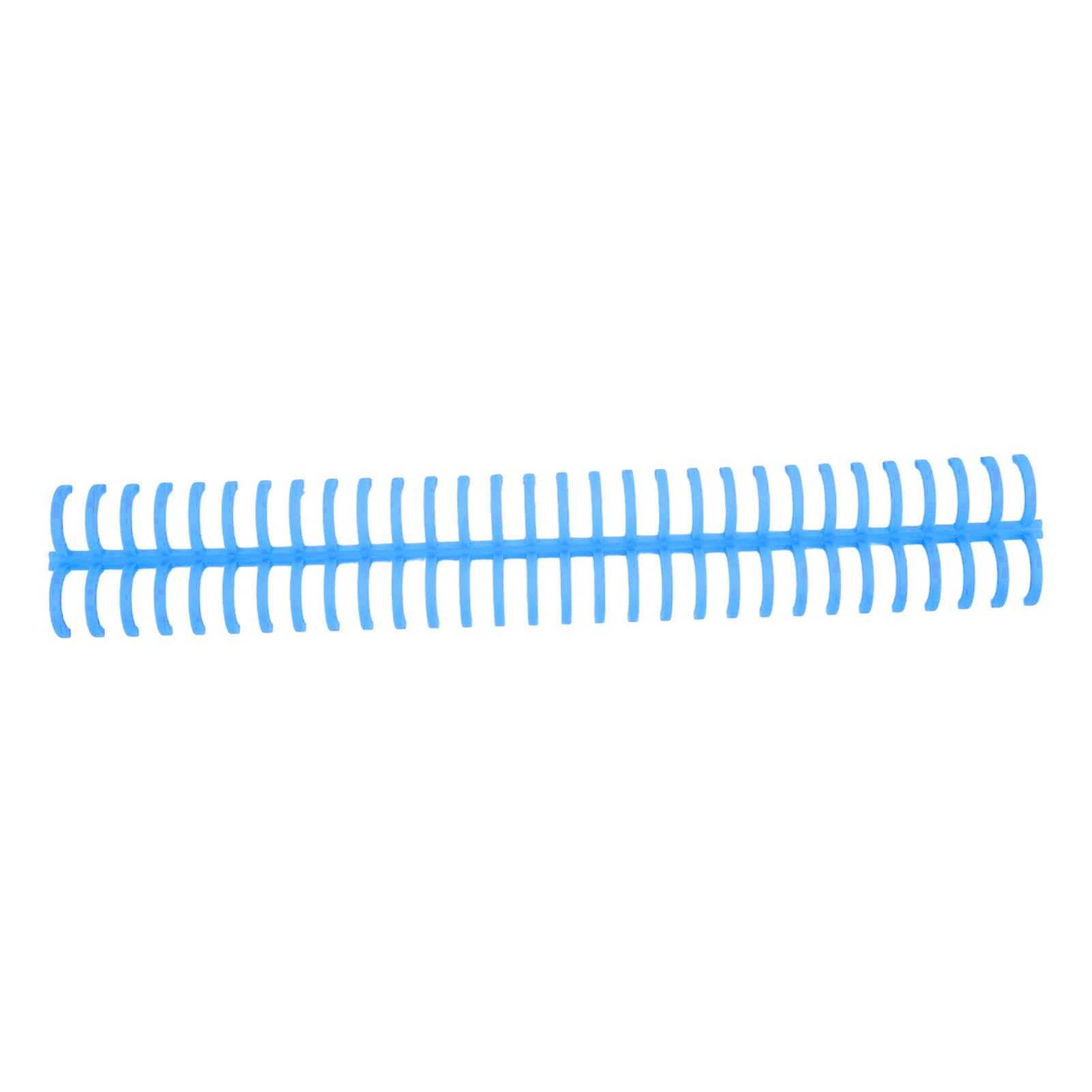 Cocoarm Pettine per Rilegatura in Plastica a Spirale, Confezione da 10, 16 Mm, 30 Fori, capacità 130 Fogli, per Ufficio, Aula, Libreria, Quaderni, Report e Organizzazione di documenti. (BLUE)