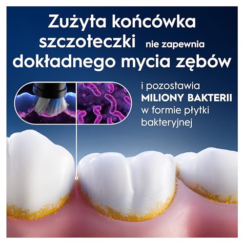 Oral-B iO Sanfte Reinigung Aufsteckbürsten — ORIGINAL Zahnbürstenaufsatz für Elektrische Oral-B iO Zahnbürsten — Ersatzbürsten, Bürstenköpfe für empfindliches Zahnfleisch & Zähne — Weiß, 8 Stück 5