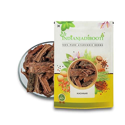 Image of IndianJadiBooti Kachnar Chaal (900g) | Raw & Dried Bauhinia Variegata Bark | Ayurvedic Herb for Thyroid Support & Glandular Wellness | Natural Kanchanara | Authentic & Sifted