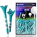 SAPLIZE Golf Tees Plastik 50 Stück (70mm), Ultra haltbare und stabile Golf Tees, Reduziert Reibung und seitliche Golf Tees Kunststoff, Blue mm seitliche günstig Kaufen-SAPLIZE Golf Tees Plastik 50 Stück (70mm), Ultra haltbare und stabile Golf Tees, Reduziert Reibung und seitliche Golf Tees Kunststoff, Blue