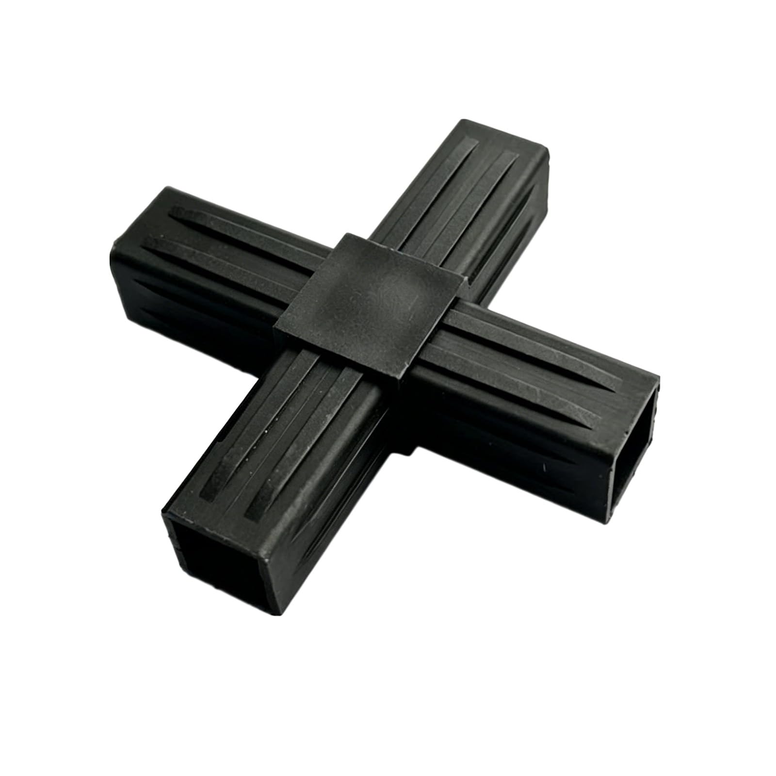 Elnwnnkc 20X20 Flat 4Ways Aluminum Alloy Joint Square Tube Connector Connection Fastener For Furniture Framing And Structural Enduring Square Tube Connector
