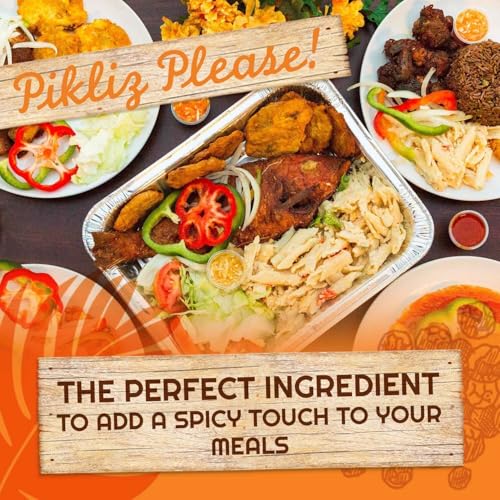 Chef Creole Pikliz Traditional Haitian Pickled Vegetable Condiment - Authentic Creole Flavor with Cabbage, Carrots, Hot Scotch Bonnet Peppers & Spices - Fat-Free, Vegan, Non-GMO (3 pack, 16oz each) - Image 3