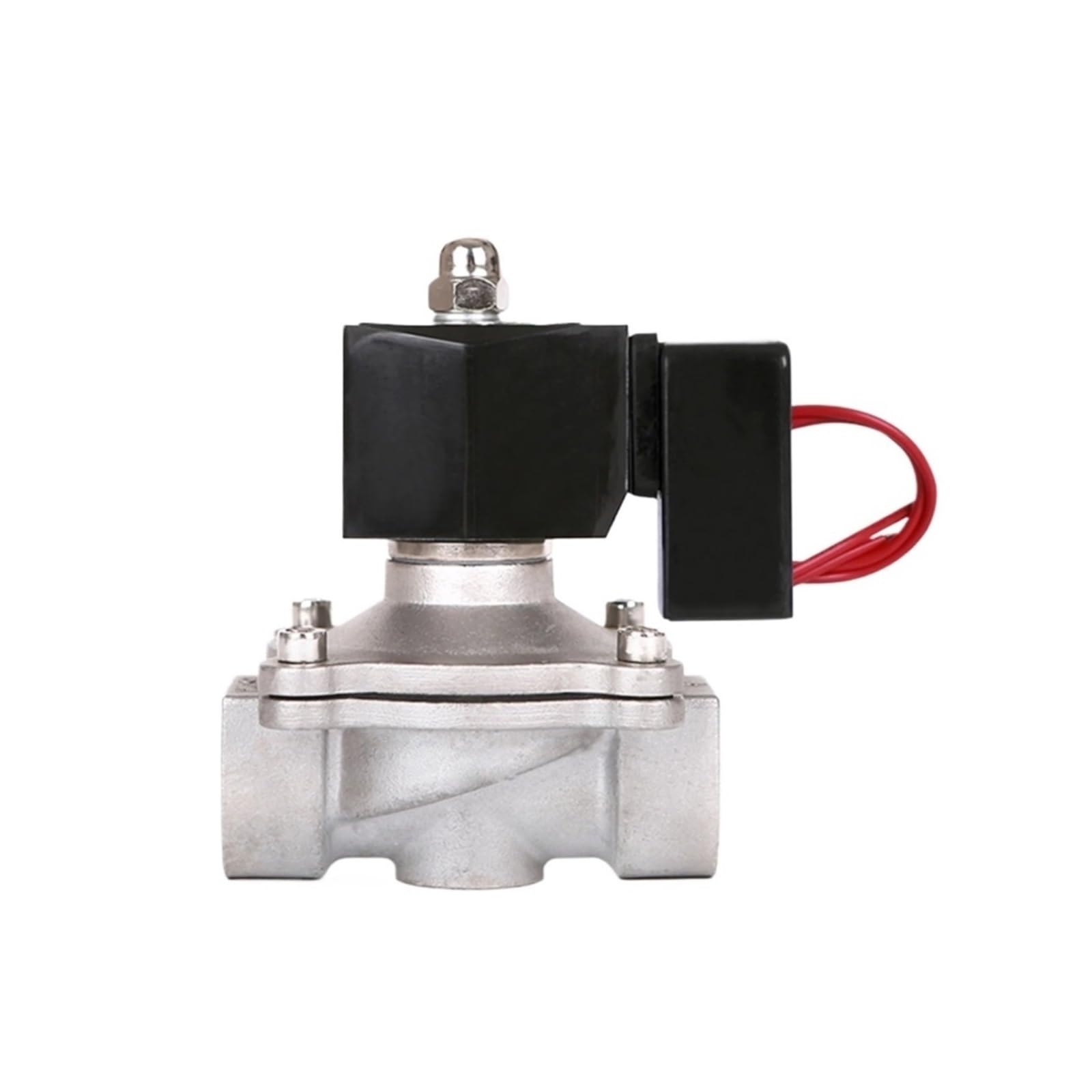 Électrovanne inox 1 pouce DC24V vanne normalement fermée pour économie d'énergie eau