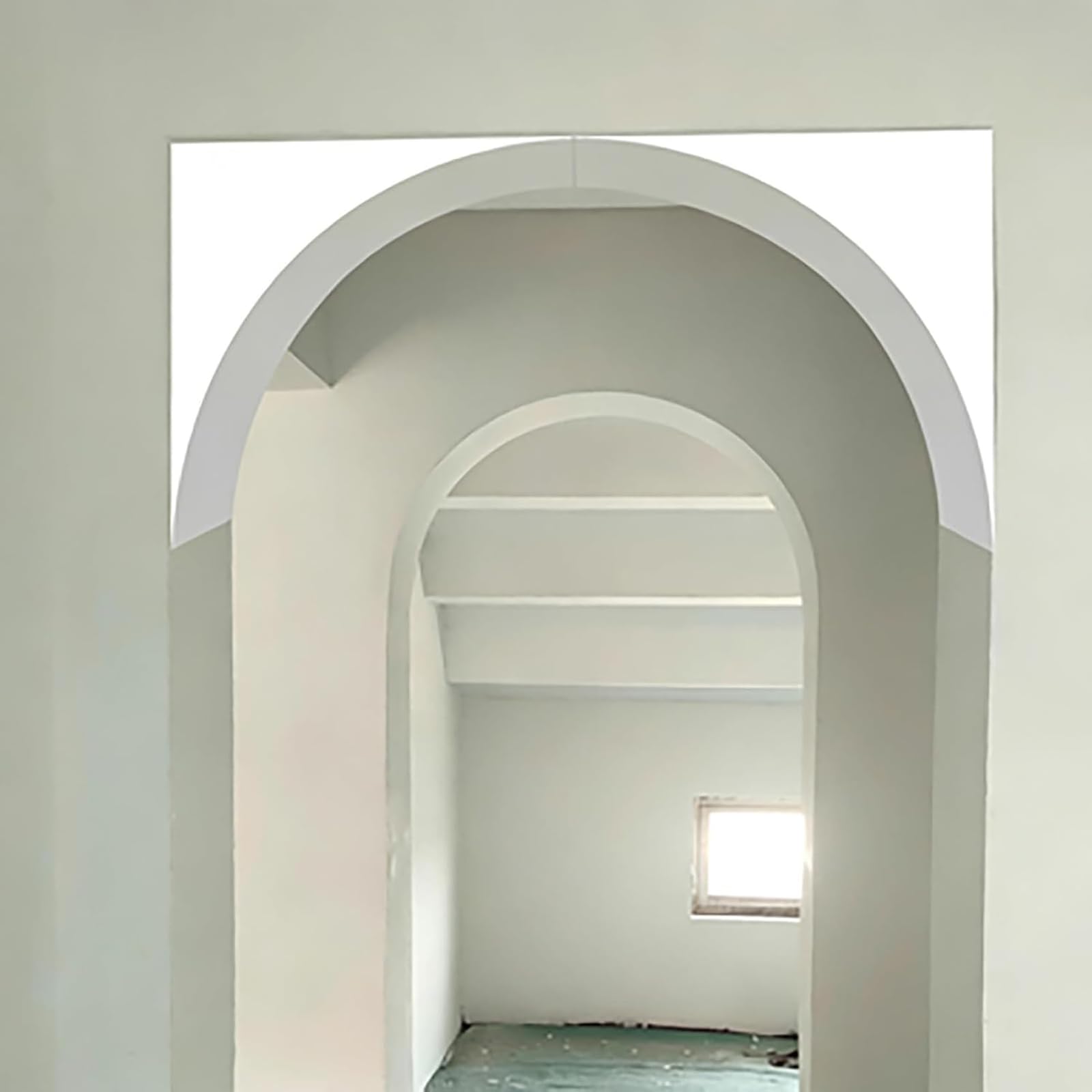 Xalteafe Arch Doorway Frame Kit Diy,Full Half Circle Top Round Arch Kit,Living Room Doorway Archs Kits,Smooth And Flat Surface,For Living Rooms,Bedrooms,And Kitchens
