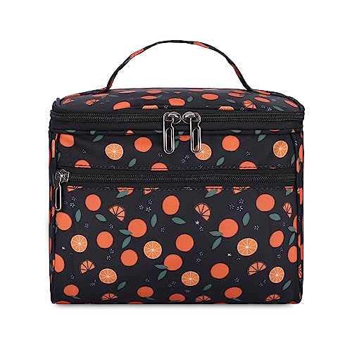 Axclip Makeup Pouch, Makeup Box for Women, Travel Organizer, Makeup Pouches for Women, Makeup Organizer Box, Make up Kit for Women, Makeup Box, Makeup Bag, Cosmetic Organizer, Travel Pouch