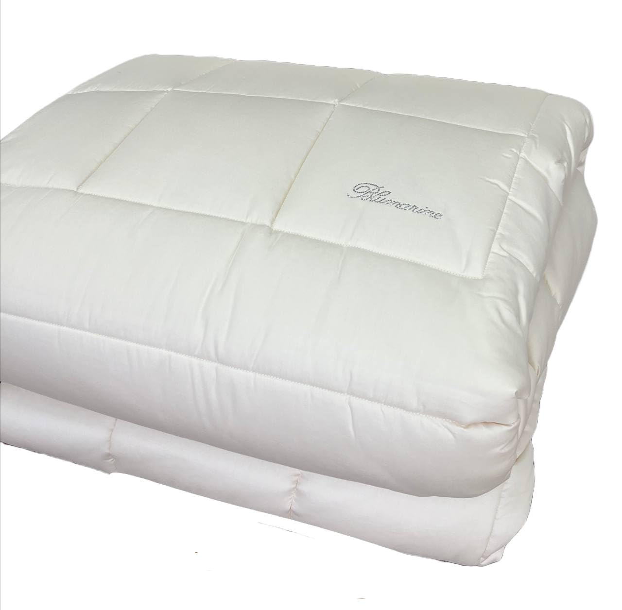 Couette 2 places Blumarine Lory couleur soie pour en finir avec le linge de lit rêche