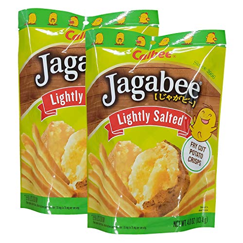 Calbee Jajabee Potato Crisps (Lightly Salted, 2 Pack)
