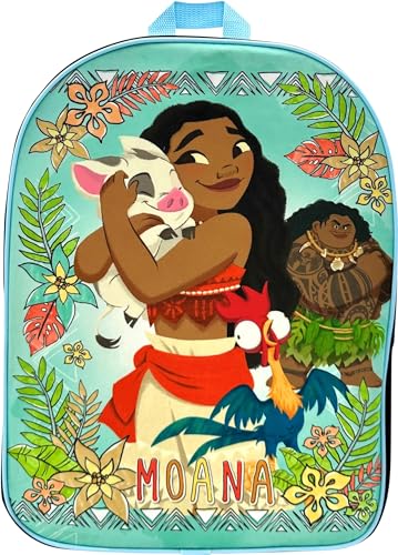 Ruz Mochila escolar de 38 cm licenciada para crianças, Multicor, Large, Moana