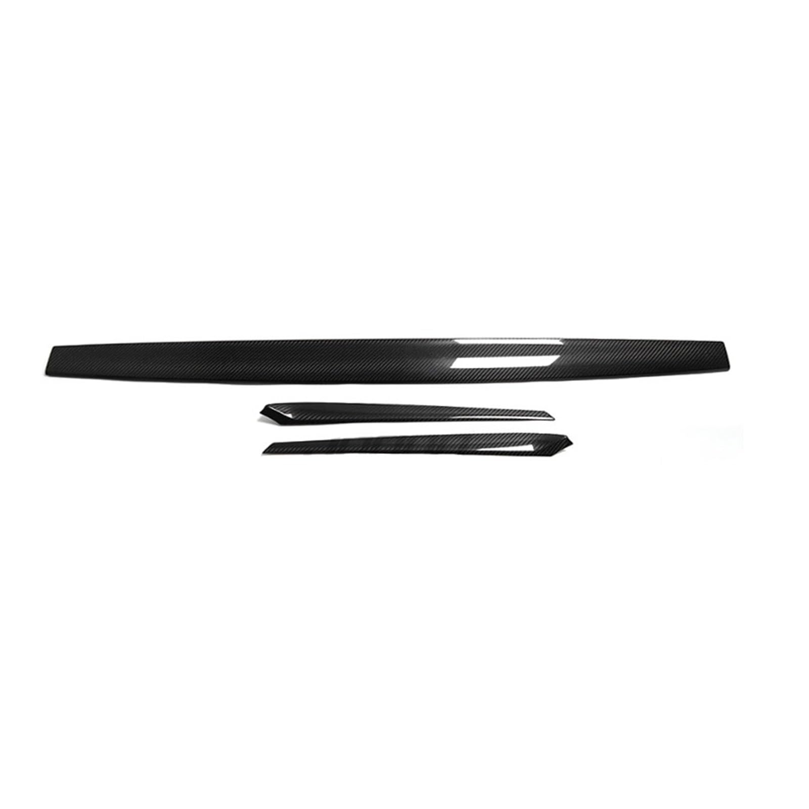 Interior Trim for Tesla for Model 3 for Model Y 2021 2022 2023 Center Console Instrument Trim Car Inter Accessories Dashboard Cover Cover Trim Sticker(Carbon Fiber Light C)