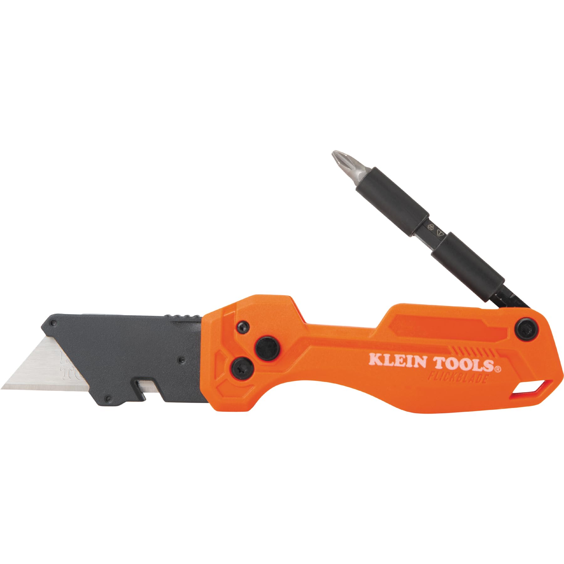 Klein Tools 44304 Folding FLICKBLADE Utility Knife, Compact