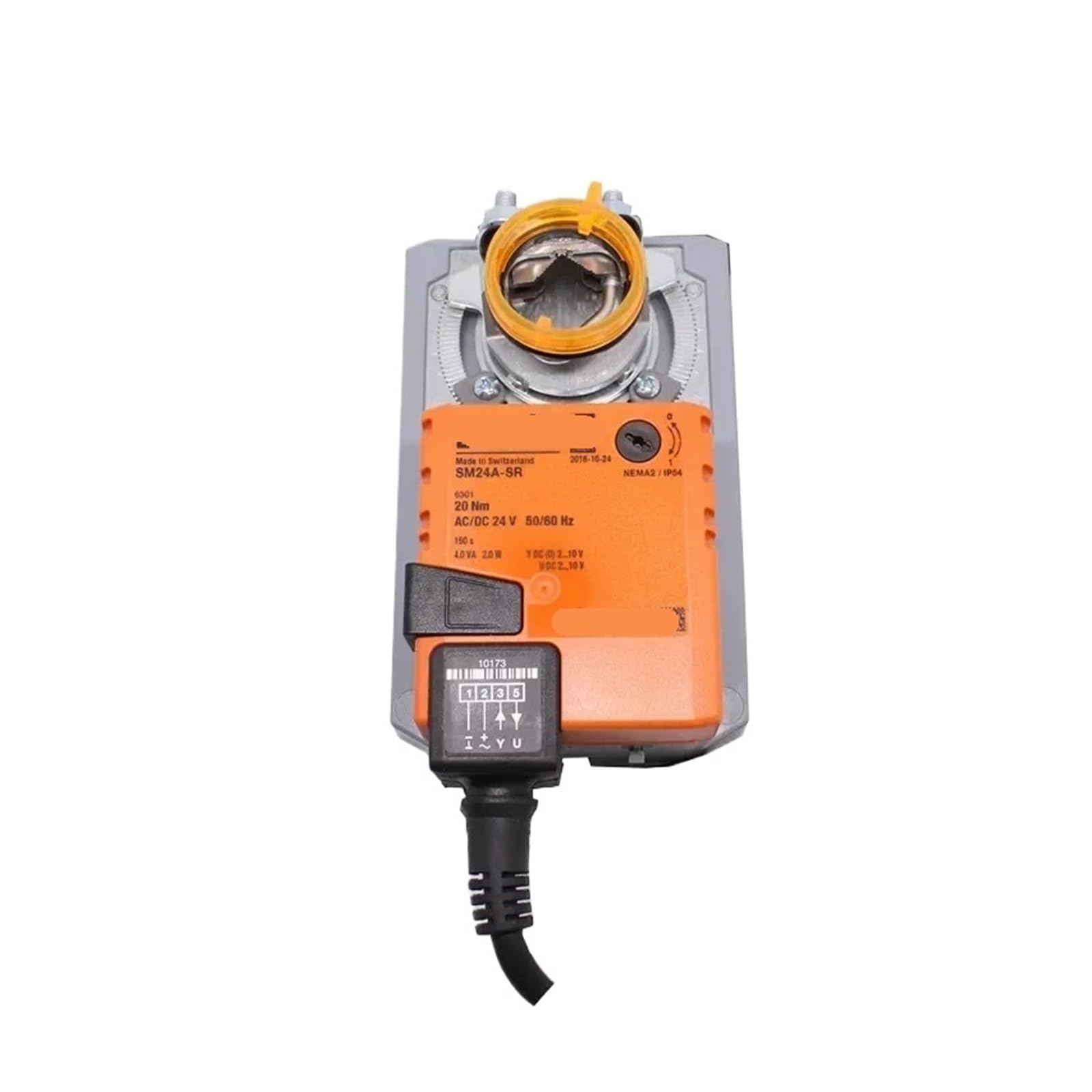 Wuuxlizmx Sm24a-Sr Dampers Actuators Electric Air Valve Actuator Sm24a-S Central Air Conditioning Damper Proportional Integral Adjustment(Sm24a-Sr)