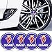 QHWJ 4 Pz, 56mm, Coprimozzo Coprimozzo per Auto Coprimozzo Coprimozzo Coprimozzo Coprimozzo Coprimozzo Centrali Distintivo Emblema Adesivo per coprimozzo per Saab 9-3 9-5 93 9000 900 9-7