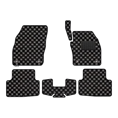 Hotfield VW フォルクスワーゲン 互換品 T-Cross Tクロス C1D系 フロアマット/カジュアル チェックグレー