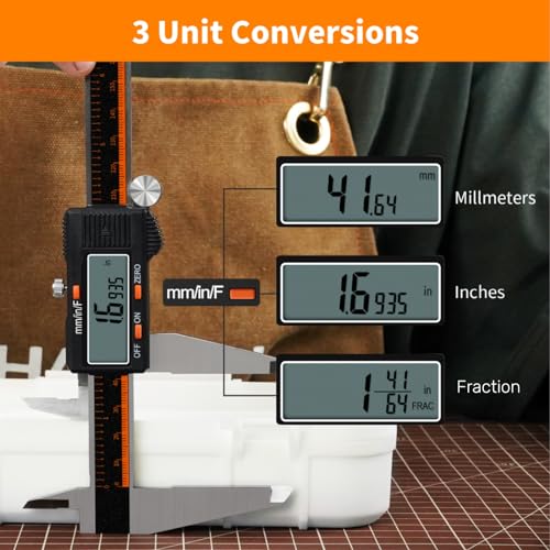 Hardell DC-12 Digital Caliper 12 Inch thumb #5