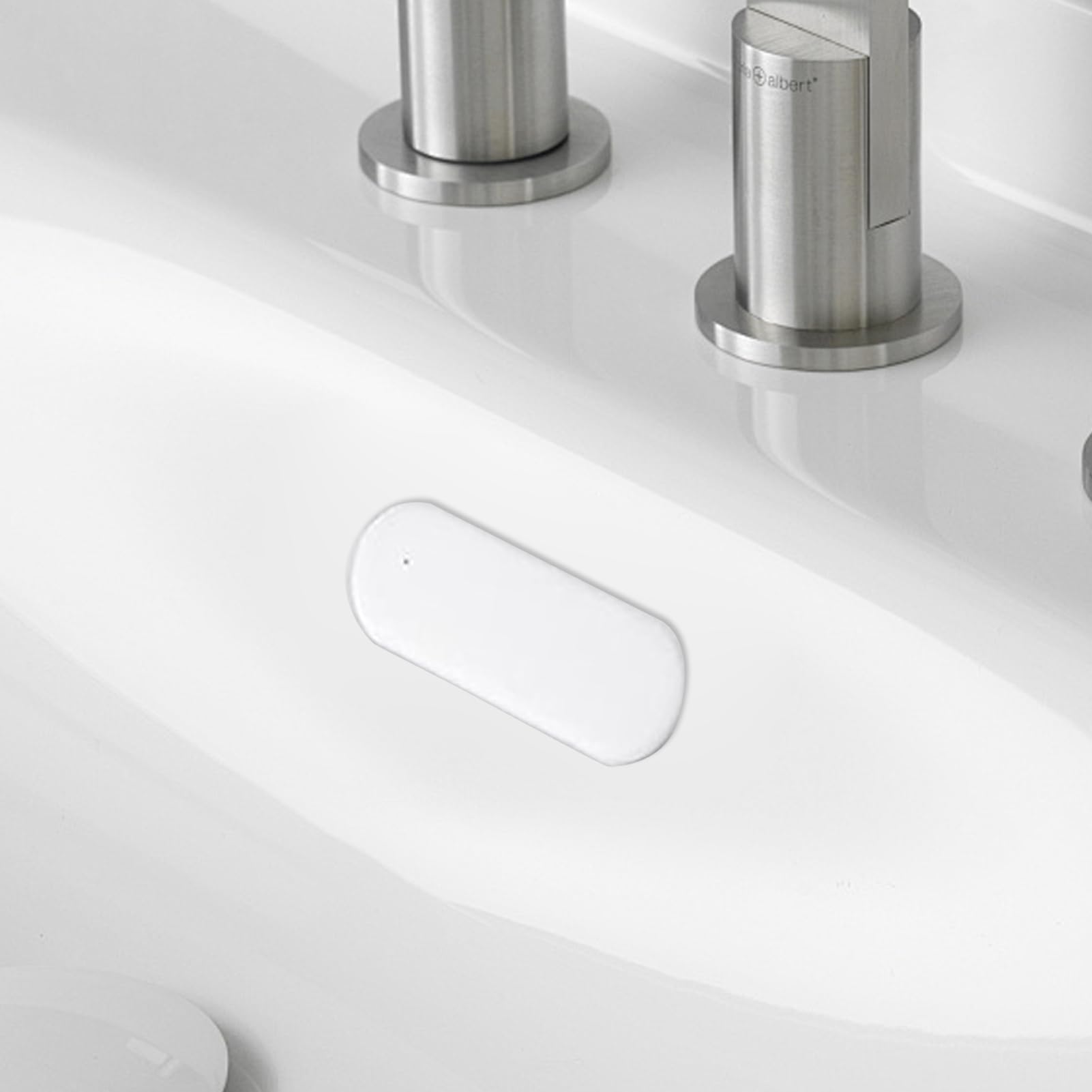 Confezione Da 5 Tappi In Silicone Per Lavello | Tappo Per Foro Di Troppo Pieno Per Lavello Da Cucina E Bagno |Inserto Riutilizzabile Nel Foro,tappo Rotondo/ovale A Tenuta Stagna,guarnizione Di Tenuta