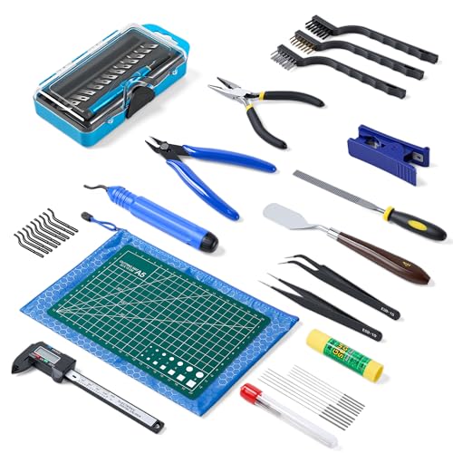 YEETIN 45 Pieces 3D Printer Tools Kit, 3D Printing Accessory Includes...