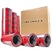 Produktbild HASKYY Premium Paketklebeband 36 Rollen Vorsicht Glas Klebeband ROT 66m x 48mm breit Packband Paketband