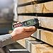 NoCry Digital Moisture Meter - Water Leak Detector and Thermometer for Wood & Building Materials, Battery and Replacement Electronic Probes Included