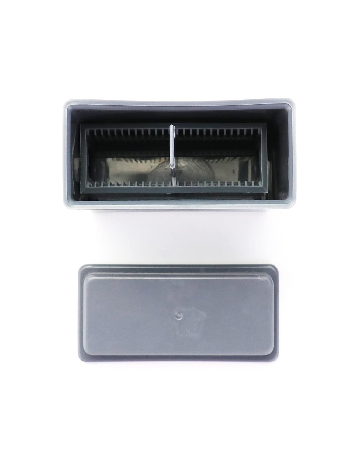 QWORK Microscope Slides Staining Jar and Rack, 10 Pack 24-Slots, Grey - Image 3