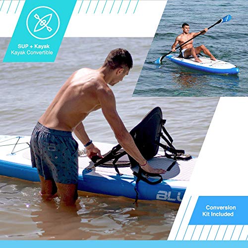Buy Bluefin SUP Stand Up Inflatable Paddle Board with Kayak Conversion Kit Ultimate iSUP Kayak
