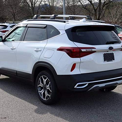 2 Pieces Crossbars Fit for Kia Seltos 2021 Lockable Roof Racks Cross Bars Capacity 165 lbs