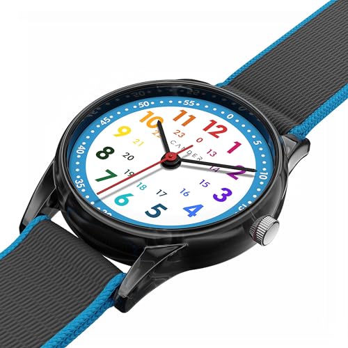 Reloj infantil Cander Berlin MNA 0130 S analógico para el colegio resistente al agua con velcro 4