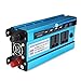 Produktbild Wechselrichter Spannungswandler kfz Spannungswandler DC 12V / 24V bis 220V AC Dual-Screens 3000W LED-Anzeigen-Sonnenenergie-Inverter änderte Sinus-Wellen (Voltage: : DC 12V)