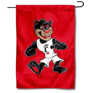 Cincinnati The Bearcat Mascot Garden Flag and Yard Banner