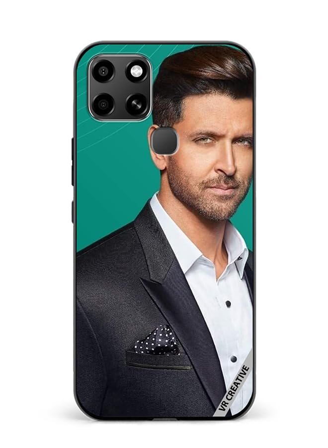 VR Creative Protective Case Cover For Infinix Smart 6 Bollywood Actor Hritik Roshan Design Multicolour NR601365