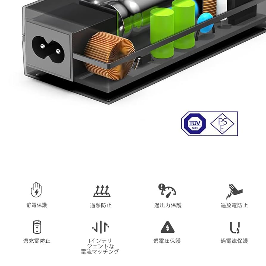Amazon.co.jp: HKY モニター 電源ケーブル ACアダプター 19V 2.1