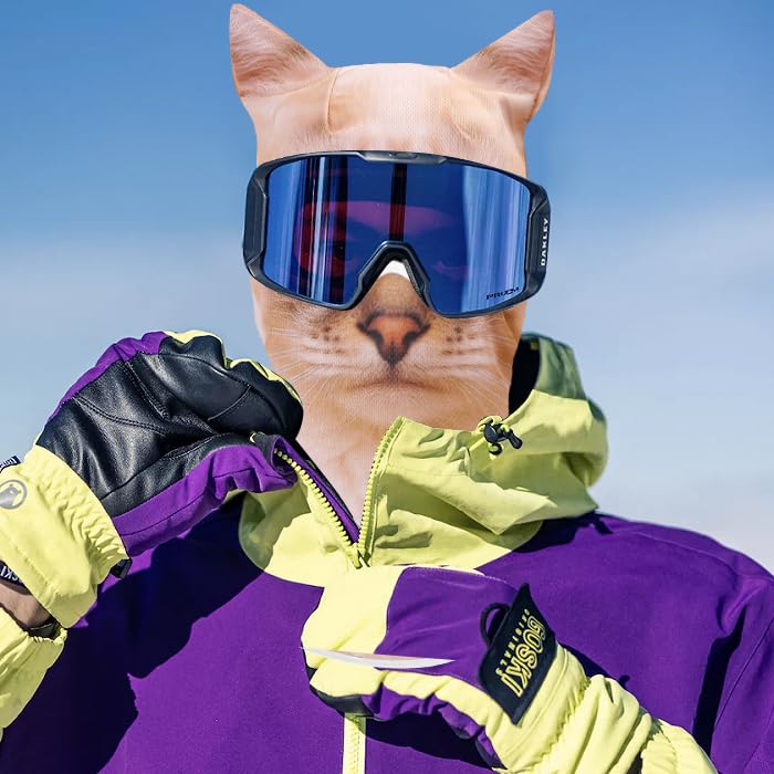Image of Balaclava Mask 3D Print Full Face Mask Cooling Neck Gaiter Sun Protection Face Cover Mask Windproof Ski Mask