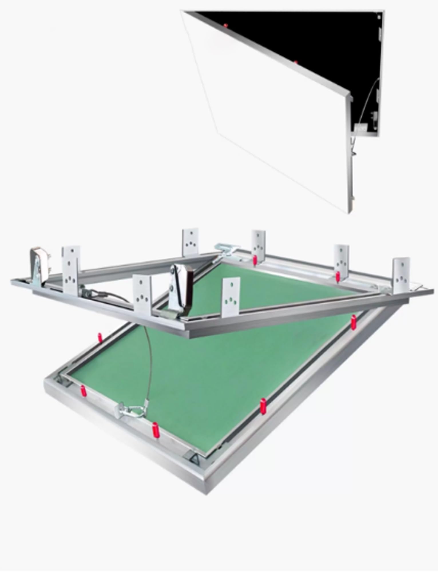 Panneau d'accès pour cloison sèche pour plomberie et électricité, cache-trou de 61 cm pour mur, installation facile pour les services et l'entretien de la salle de bain