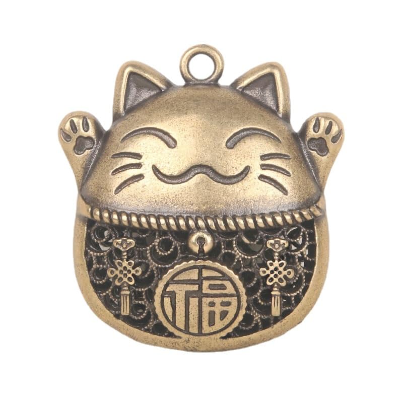 Clés en laiton RLKHXBS : ne perdez plus vos sacs grâce au pendentif de chat