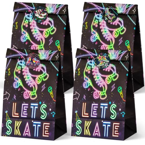 YXXHOME 24 Roller Skating Goodie Bags