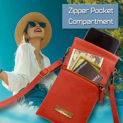 Image of MyEyeglassCase Soft Crossbody Sunglasses Case, Large to XL Squeeze Top Glasses Pouch, Women Eyeglass Holder Sleeve Travel Bag