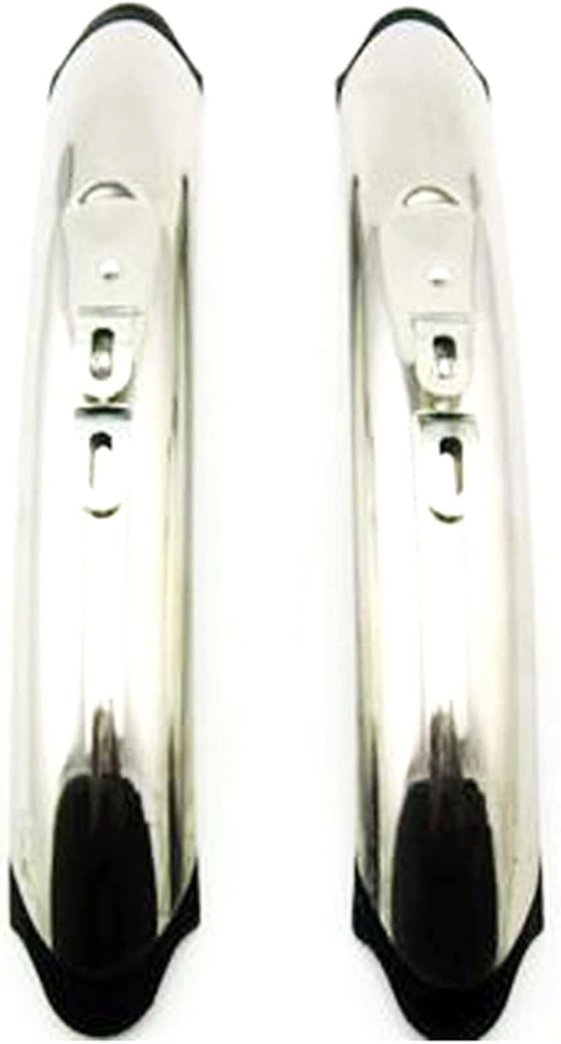 Garde Boue Pour Vélo Jeu De Garde-Boue De Vélo 20x4.0 Inch Larges Garde-Boue Avant Arrière VTT Tout-Terrain Gros Pneu Ailes De Vélo Couverture