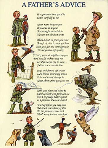 10 biglietti con buste. 'Un papà consigli Bryn