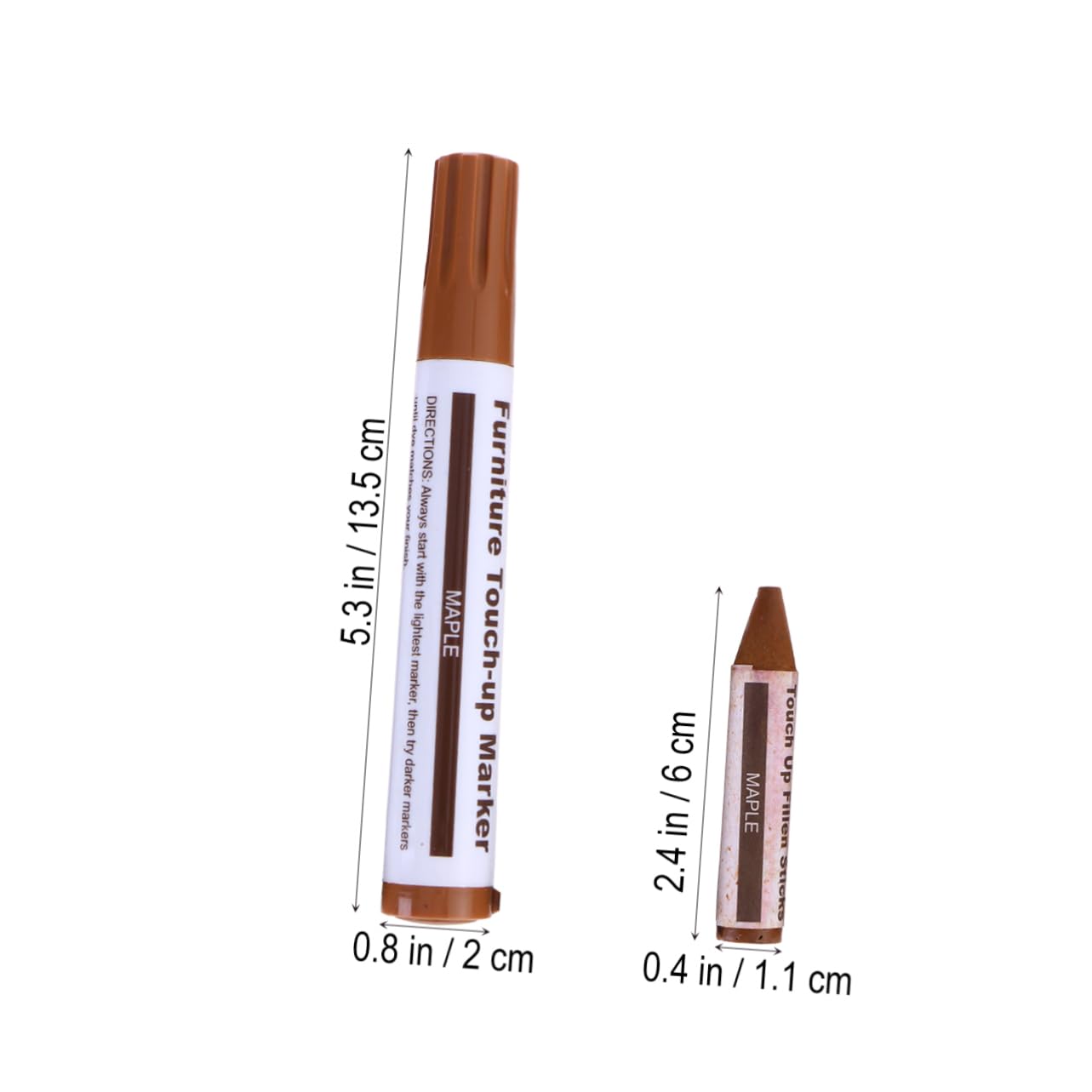 Gogogmee Touch up Marker for Furniture Repair Kit Fast Drying Non-Fading Scratch Remover for Grey Furniture