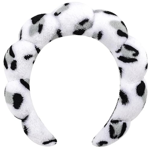 Diademas de spa para lavar la cara o el rostro, diadema de maquillaje, diademas para el cuidado de la piel, diadema de tela de rizo, diadema de