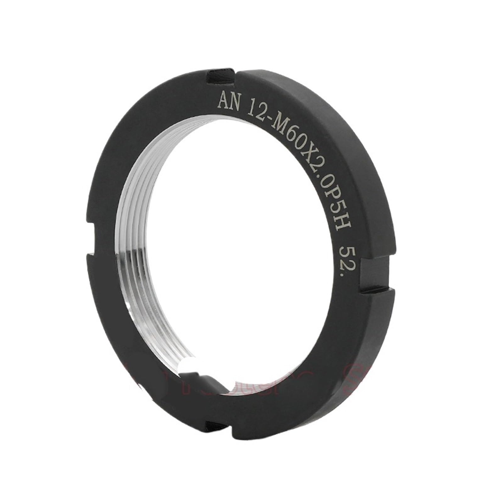 Sicherungsmutter vom Typ AN aus 42CrMo-Stahl | M17-M140: zur Verriegelung der Kugelumlaufspindel(AN-M140x2.0)