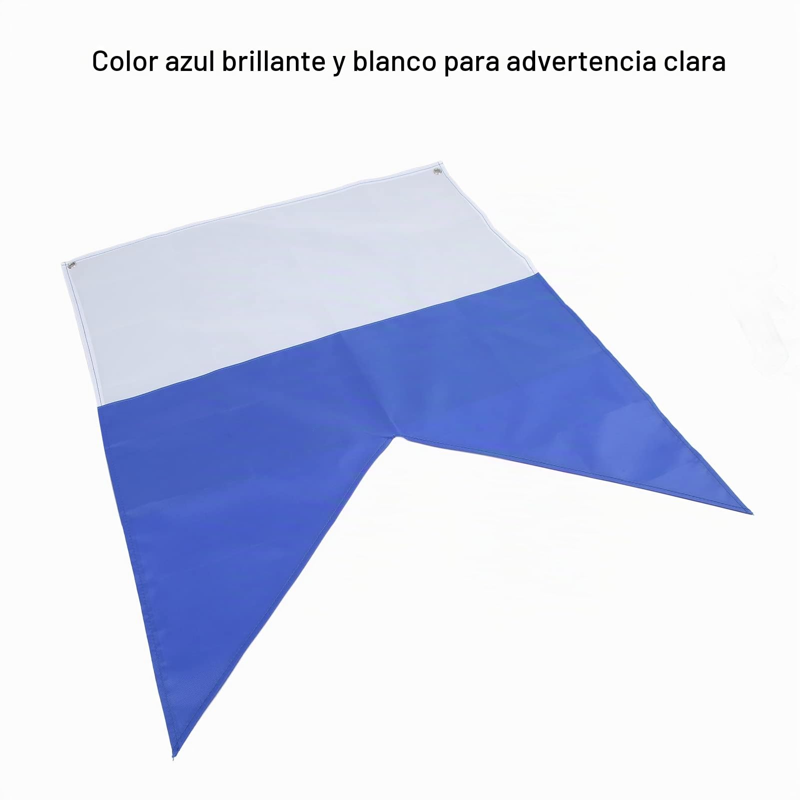 Bandera de Buceo Internacional, Bandera Alfa de Poliéster Y Bandera Universal de Buceo 27.6x23.6 Pulgadas Bandera de Buceo Marcador de Bandera de Barco para Buceo, Esnórquel, bajo el Agua