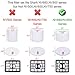 SMARTIDE kit for Shark Rotator Pro Lift-away NV680, NV800, NV800W, NV801, NV803, UV810 Hepa Filter & Foam Filter (Containing 4 Foam Filter and 2 Hepa Filter), Compare to Part # XHF680 & XFF680