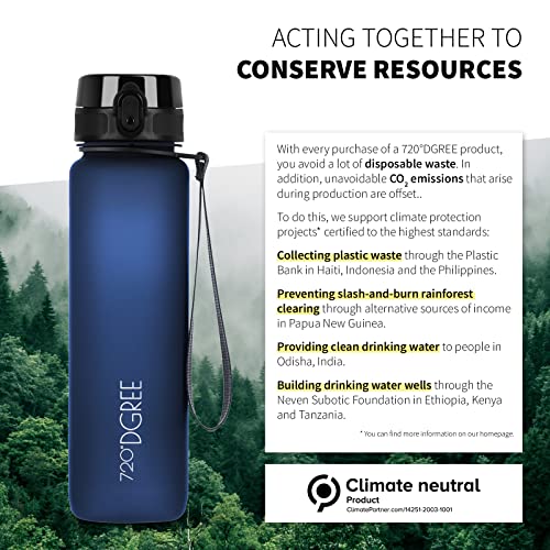 Image of 720DGREE Water Bottle Kids 500ml inchuberBottle inch +Fruit-Sieve softTouch - Water Bottle BPA-Free, Leakproof, Reusable - Drinking Bottle, Sports Bottle Light, Small for Kids, School, Boy, Girl, Sport
