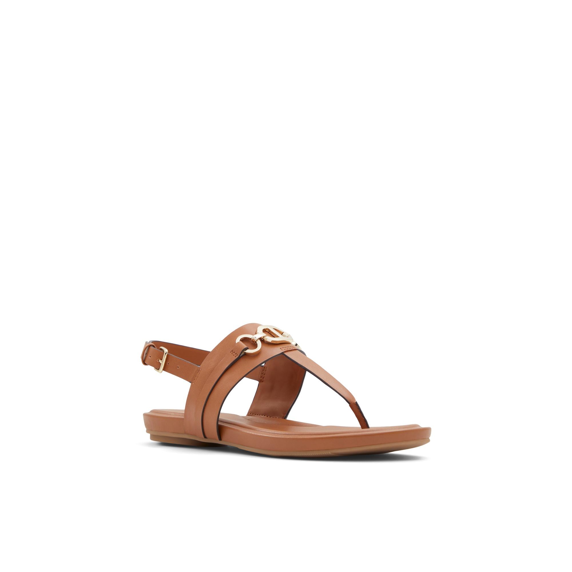 aldo DEVETERIEL Brown Ladies Flat Sandals-picture-12