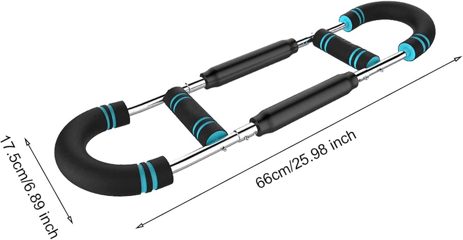 Chest Workout Equipment, Arm Trainer for Men, Twister Arm Trainer, Shoulder Muscle Training Fitness Equipment, Upper Body Strength Training Machine, Forearm Triceps Chest Enhanced Exercise Bl